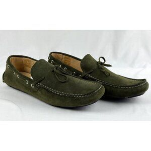NEW BARNEYS NEW YORK Made in Italy CRI92 OTTER Suede Loafer Driving Moccasins 10